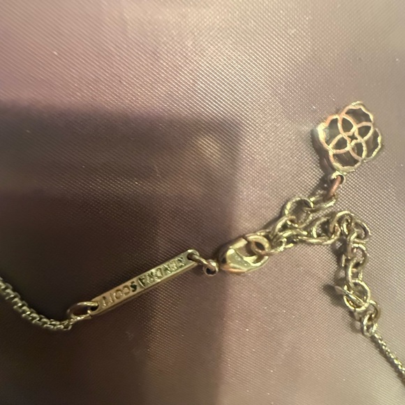 Kendra Scott Eva 14k Gold Multicolor Abalone 19” Pendant Necklace - Picture 12 of 12